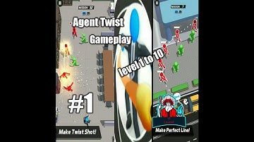 Agent Twist  game All levels 1 - 10  Gameplay walkthrough part 1 l