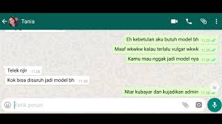 Minta Pap TT Ala Fakboi Qory Gore - Prank Text Story