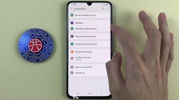 Shortcut to invert colors on Samsung A70 Android 11