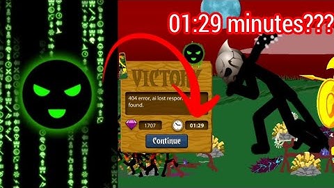 Stick War Legacy Tournament Mode VS Hacker.exe | Win Easily With This Strategy