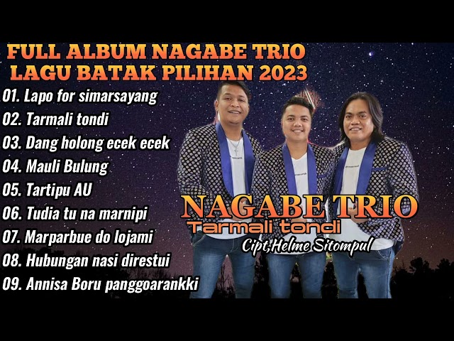 NAGABE TRIO FULL ALBUM COVER LAGU BATAK TERFAVORIT 2023 NONSTOP MP3 FULL 1 JAM class=