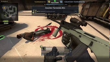 CSGO 1v5 Ace Clutch on Mirage