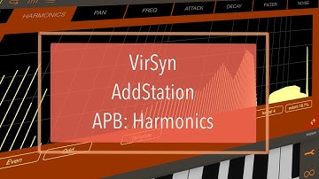 VirSyn AddStation - Tutorial: Exploring the App Part 2, APB: Harmonics