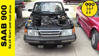 SAAB 900 test drive as a 5-speed- Ep.16