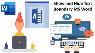 Show and Hide Text Boundary  MS Word 2013_2016_2019 line Problem