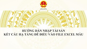 BIỂU MẪU SỐ 16 HƯỚNG DẪN NHẬP FILE EXCEL  PHẦN MỀM TỔNG KIỂM KÊ: Tài sản kết cấu hạ tầng đê điều