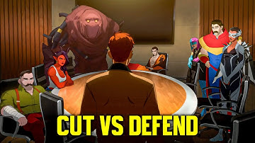 Dispatch - Cut Invisigal from the Team vs Defend Invisigal (All Choices)