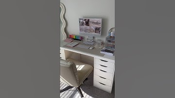 Post exam desk reset 🤍 #desksetup #asmr #resetwithme #preppy #aestheticgirl