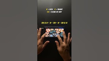Thumbnail of EASY drum beat in 15 SECONDS! #drums #realdrum