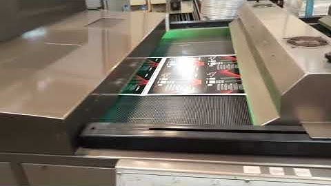 Sakurai screen printing press SC102A 2003 + UV