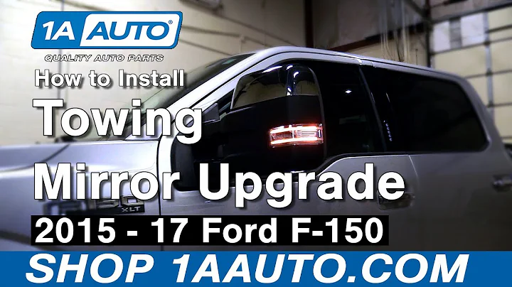How To Install Tow Mirrors 15-18 Ford F-150