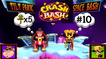 (2 Players) Crash Bash #10 - Relic Challenges!🔮 - World 2 - Coop Multiplayer Gameplay -No Commentary