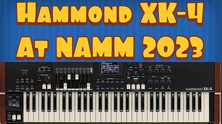 Hammond XK 4 NAMM 2023