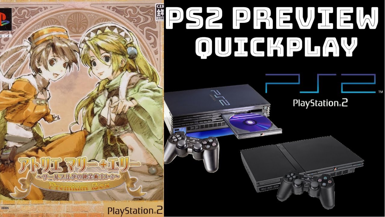 Marie To Elie Atelier Salsburg No Renkinjutsu 1 2 Videos For Playstation 2 Gamefaqs