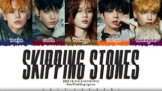 TXT 투모로우바이투게더 - 'Skipping Stones' 물수제비s Color Coded_Han_Rom_Eng