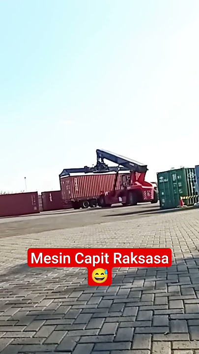 Crane Containet 40 feet #crane #kalmar #shorts #shortvideo