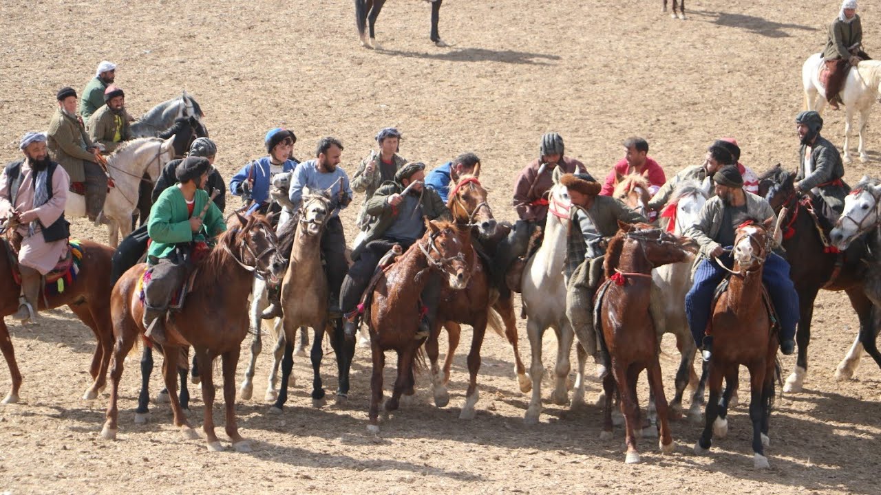 بزکشی ولسوالی رستاق حوضه قرلق قریه تابه تاش به مناسبت جشن عروسی ريس منیر Buzkhasi Afghanistan Takhar