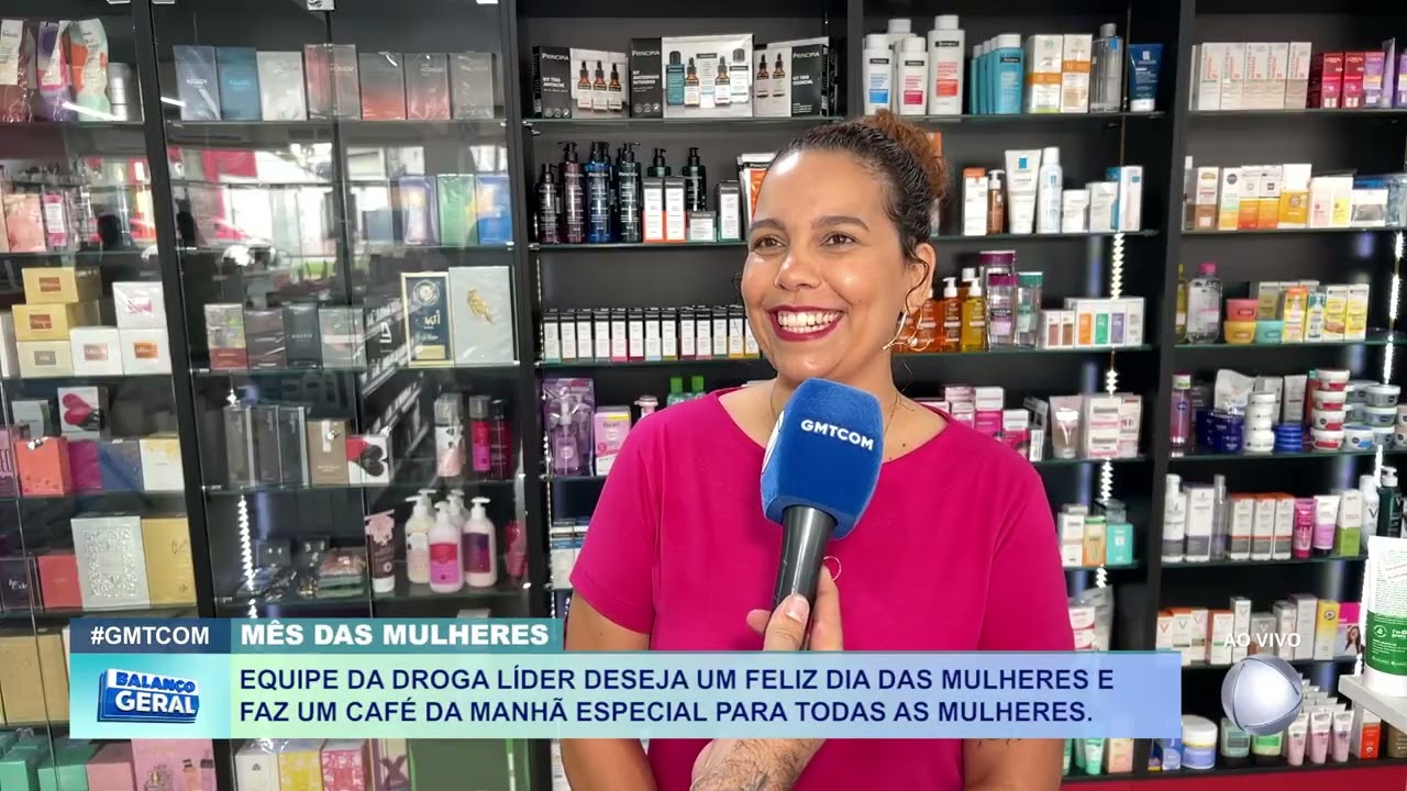 EQUIPE DA DROGA LÍDER DESEJA UM FELIZ DIA DAS MULHERES E FAZ UM CAFÉ DA MANHÃ ESPECIAL.