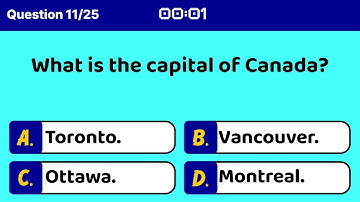 Ultimate General Knowledge Quiz: Test Your IQ with Fun Trivia Questions!