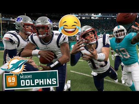 Could a Team of Quarterbacks Beat The Dolphins? Madden 20
