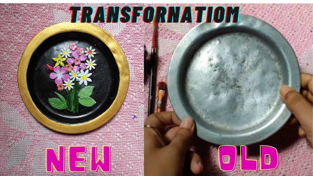 Transformation an old stuff into a decor piece. 