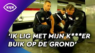 Download Lagu Zwartrijder naar GROND GEWERKT na GEWELDDADIG VERZET tegen RET-BOA's | Overtreders | KIJK Misdaad MP3