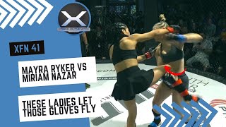 XFN 41 -  Mayra Ryker vs Miriam Nazar - Women’s Flyweight Division