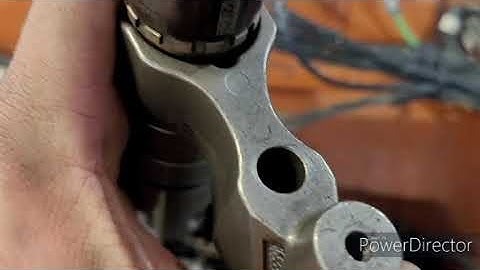 How to change injectors on isx