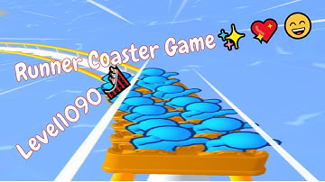 Runner Coaster Android Game💖🎢🎢. Part 108. All LEVELS 😀.#rollercoasterworld