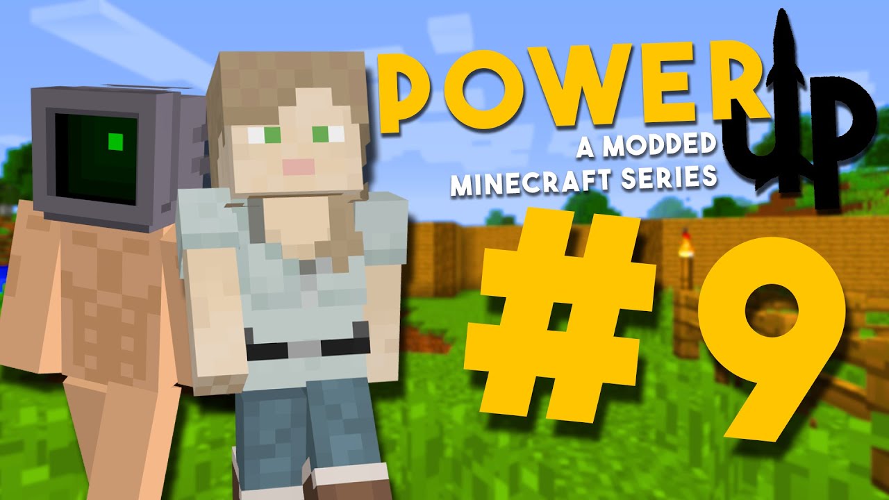 Cow in a Jar | PowerUp | Minecraft SMP #9