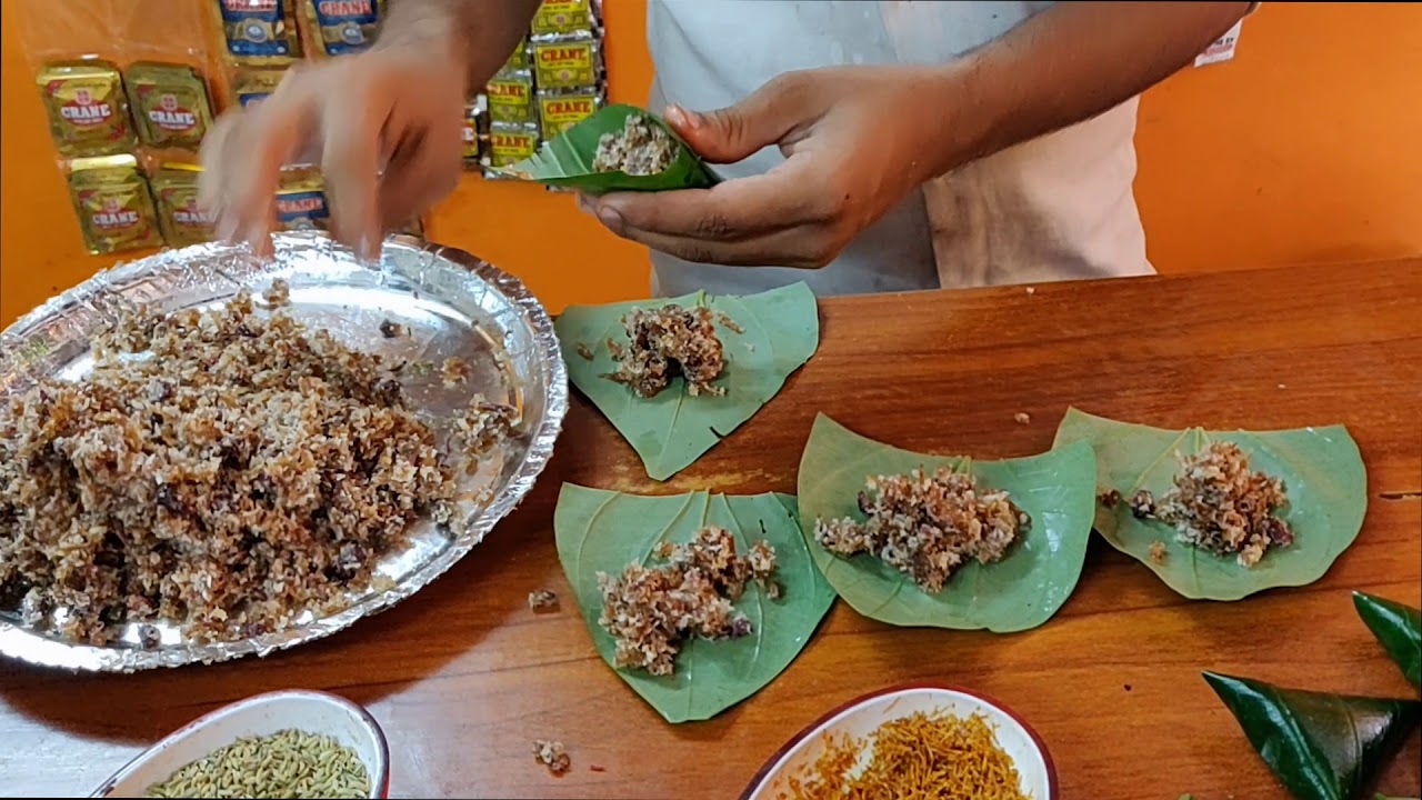 sweet paan making | making of meetha paan | how to make | sweet killi | Street Food Zone