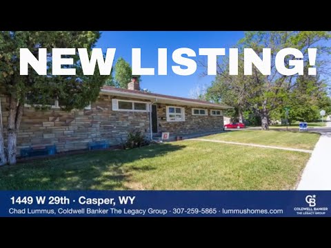 1449 W. 29th St, Casper, WY home video tour