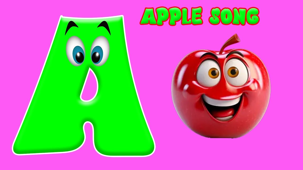 A For Apple B For Baby | Alphabet Phonics Song Video for Kids | Abc ...