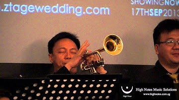 Imelda Teo performs 给我一个吻 GEI WO YI GE WEN with the Summertimes Hotshots