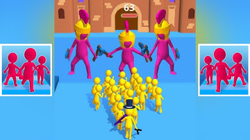 JOIN CLASH 3D ALL LEVELS #525 GAMEPLAY WALKTHROUGH PART 62