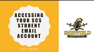 Accessing Your SCS Student Email Account