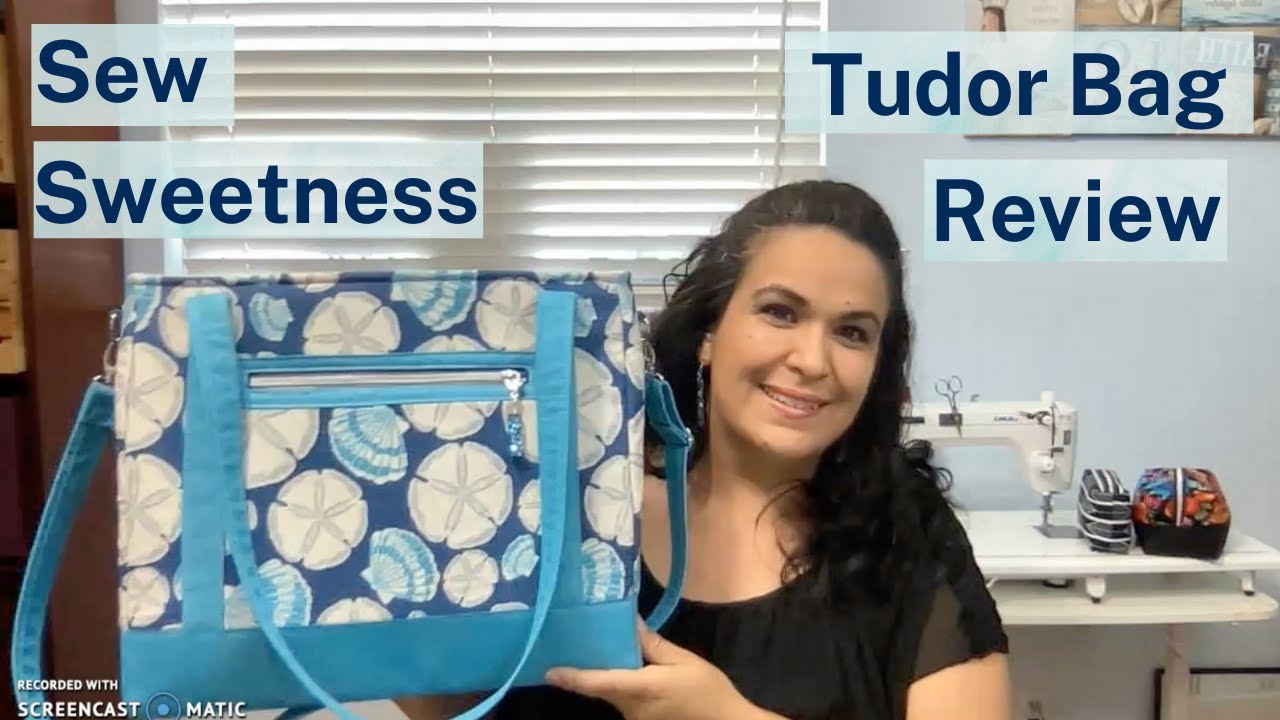 Pattern Review - Sew Sweetness Tudor Bag review - YouTube