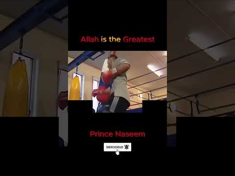 Allah Is The Greatest Prince Naseem Boxing Motivation Sports Miketyson God Allahuakbar
