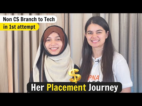 Her Placement Journey🔥 | Electrical Branch to Software Engineer | Alpha & Delta student