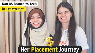 Her Placement Journey🔥 | Electrical Branch to Software Engineer | Alpha & Delta student screenshot 5