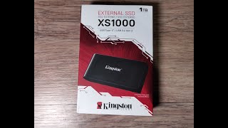 Обзор SSD накопителя Kingston XS1000  с объёмом 1ТБ