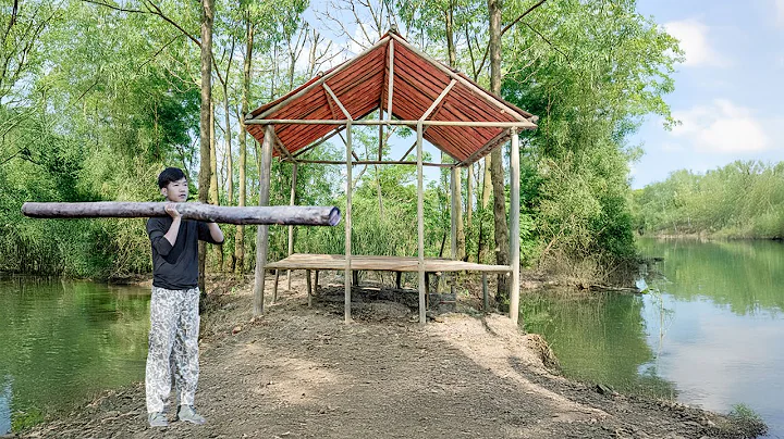 CEO Leaves City for the Forest — Building the First Wooden Frame and Floor of My New Off-Grid Home