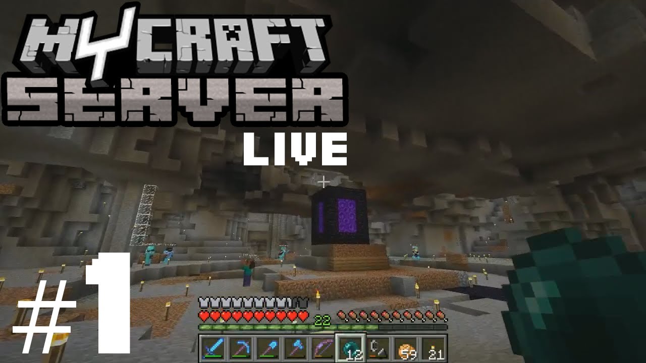 Minecraft: MyCraft Live #1 [ARABIC] | ماينكرافت: ماي كرافت البث #1 ...