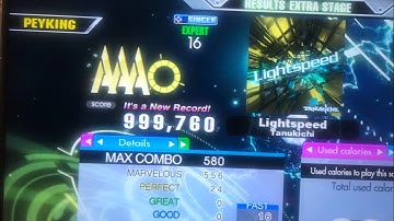 (DDR A3) 16 PFC#36 Lightspeed (ESP-16) 999,760!!!