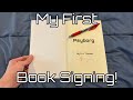 My First Book Signing Is Coming Soon!