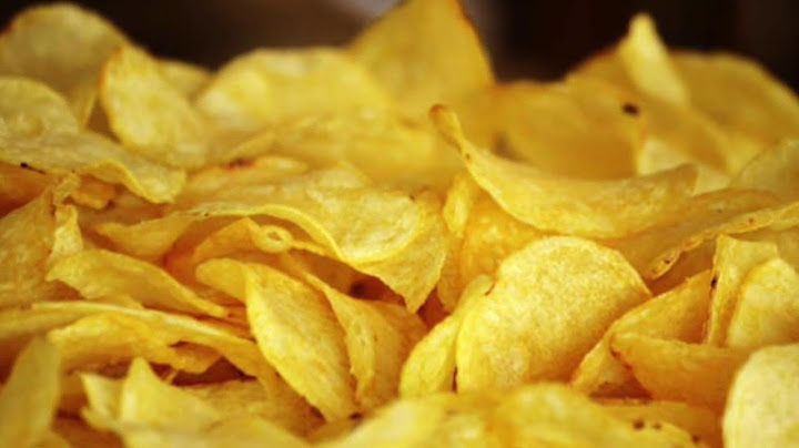 Dopo Aver Visto Questo Video, Non Mangerai Più Patatine Fritte (Chips Di Patate)