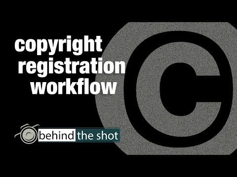 Photo Copyright Registration Workflow - A Behind the Shot Podcast Special