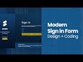 C++ GUI: Modern Sign in Form Design (FULL) | WinForms