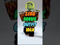 0 ROBUX OUTFIT! #roblox #shorts #video