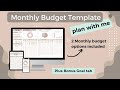 How to track your money  monthly budget planning with google sheets  guide to successful budgeting